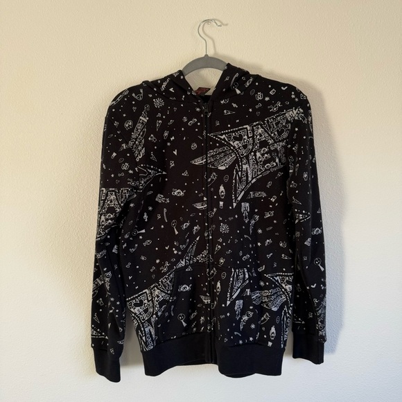 BABYMETAL *RARE* Doodle Hoodie Size Medium - Picture 1 of 6